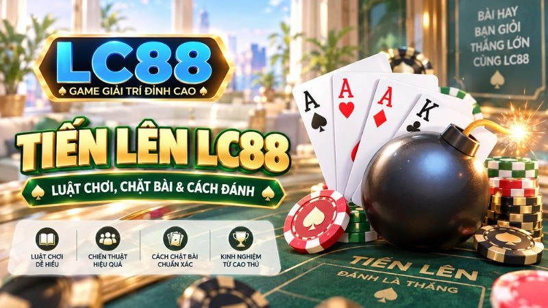Tiến Lên LC88 – Luật Chơi, Chặt Bài & Cách Đánh